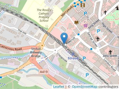 Stroud & Swindon Bldg. Society - Map