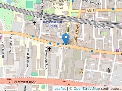 London Borough Of Hammersmith & Fulham - Map