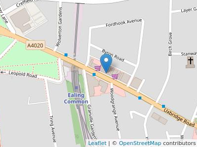 London Borough Of Ealing - Map