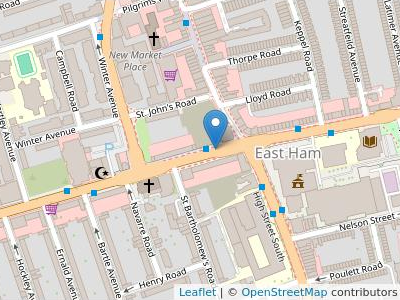 London Borough Of Newham - Map