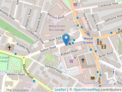 London Borough Of Haringey - Map