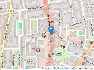 London Borough Of Islington - Map