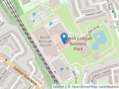 London Borough Of Barnet - Map