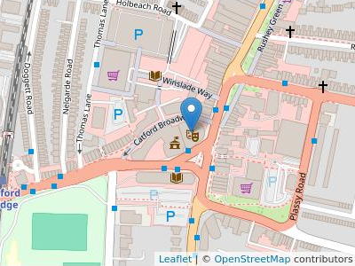 London Borough Of Lewisham - Map