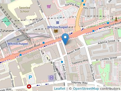 Tower Hamlets Law Centre (company Limited By Guarantee) - Map