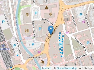 Crown Prosecution Service Surrey Area - Map