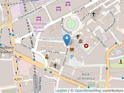 The City And Guilds Of London Institute - Map