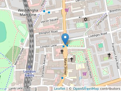 London Borough Of Hackney - Map