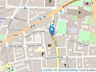 The Legal Office Of The National Institutions Of The Church Of England - Map