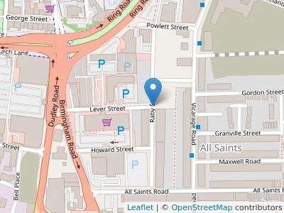 Crown Prosecution Service West Midlands - Map