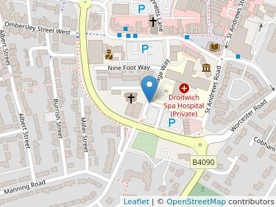 Crown Prosecution Service West Mercia - Map