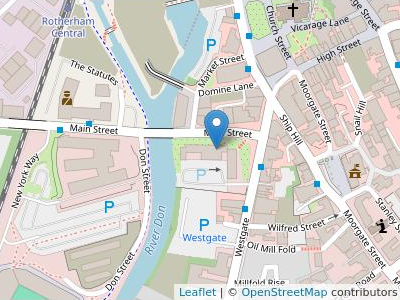 Her Majesty's Courts Service (rotherham) - Map