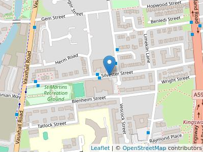 Vauxhall Community Law And Information Centre - Map