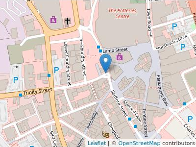 Woolliscrofts Incorporating Edward Hollinshead & Bishops - Map