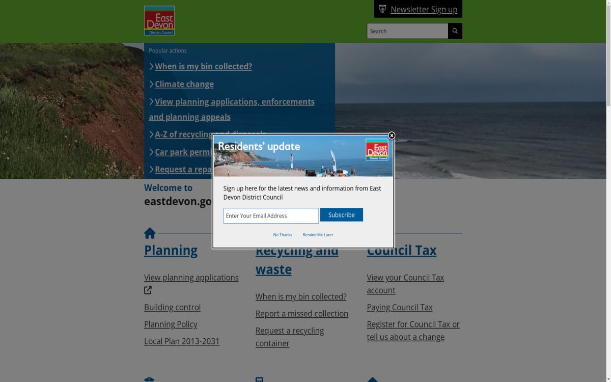 https://www.eastdevon.gov.uk