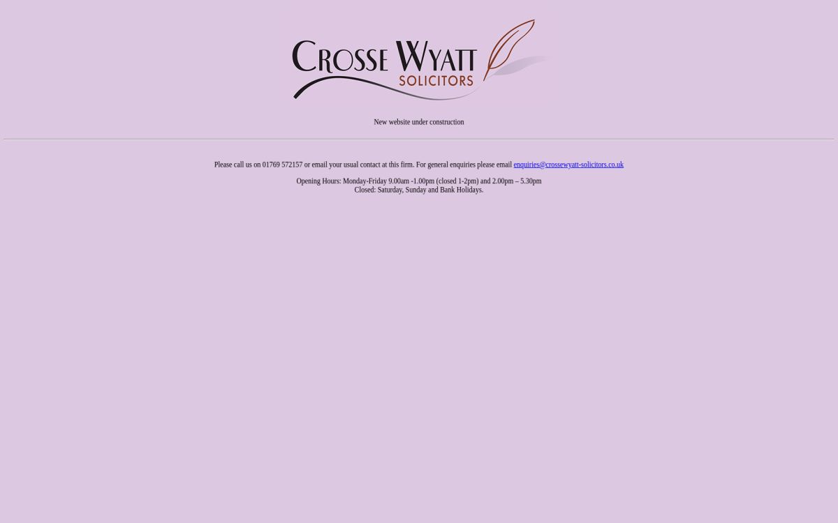 https://www.crossewyatt-solicitors.co.uk