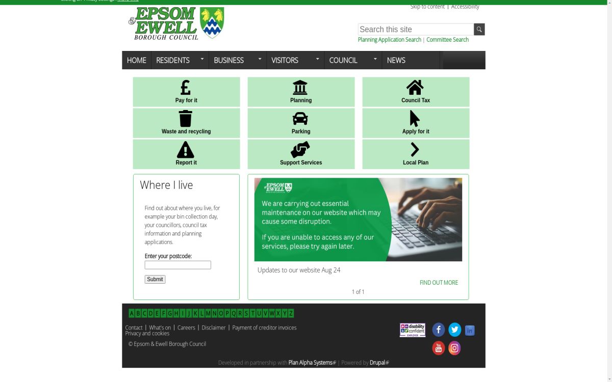 https://www.epsom-ewell.gov.uk