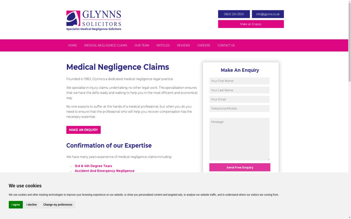 https://www.glynns.co.uk