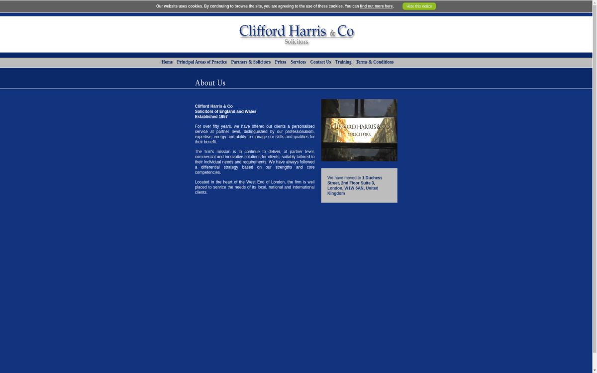 https://www.cliffordharris.co.uk