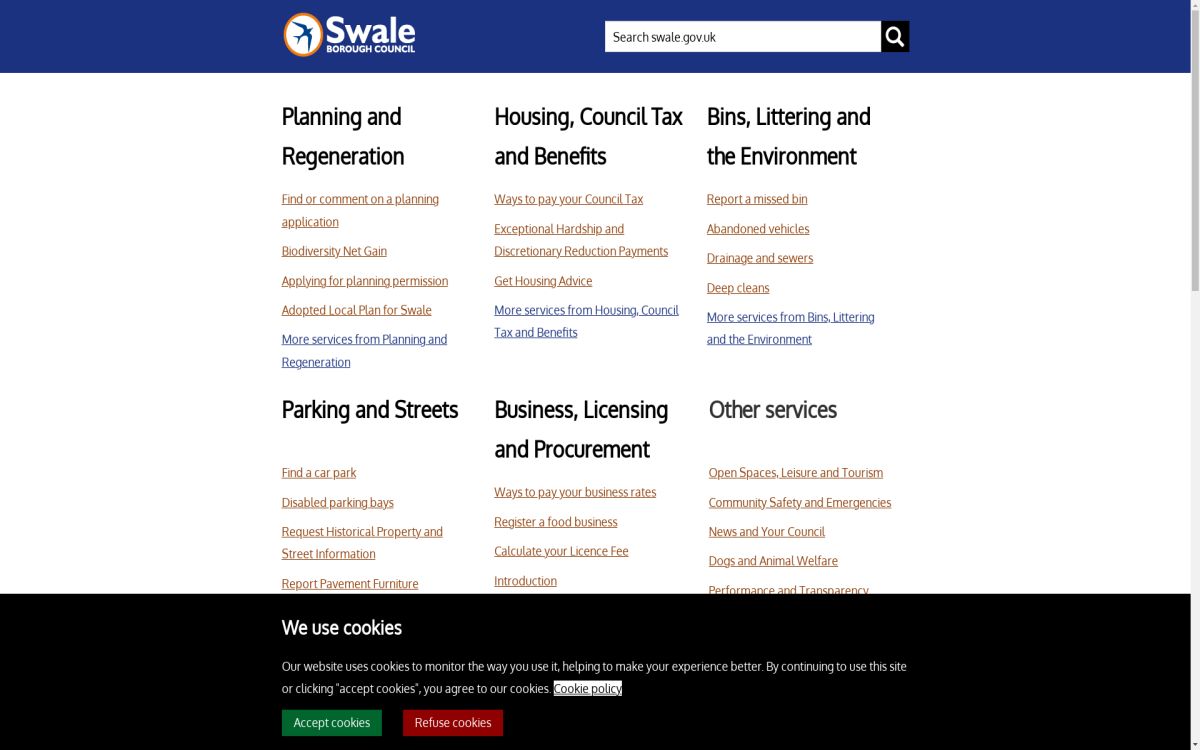 https://www.swale.gov.uk