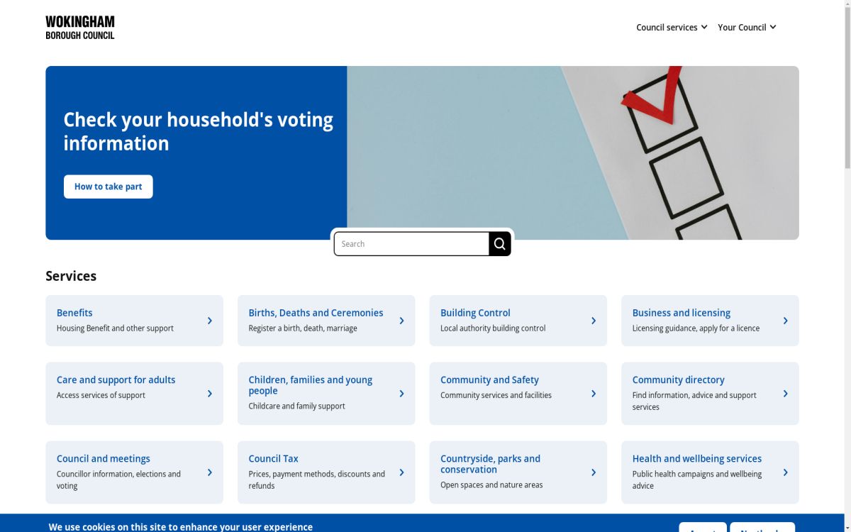 https://www.wokingham.gov.uk