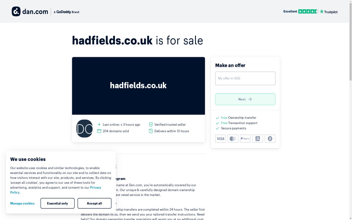 https://www.hadfields.co.uk