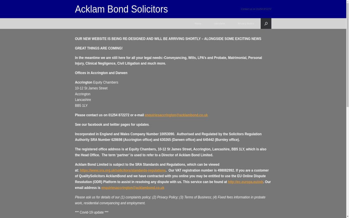 https://www.acklambond.co.uk