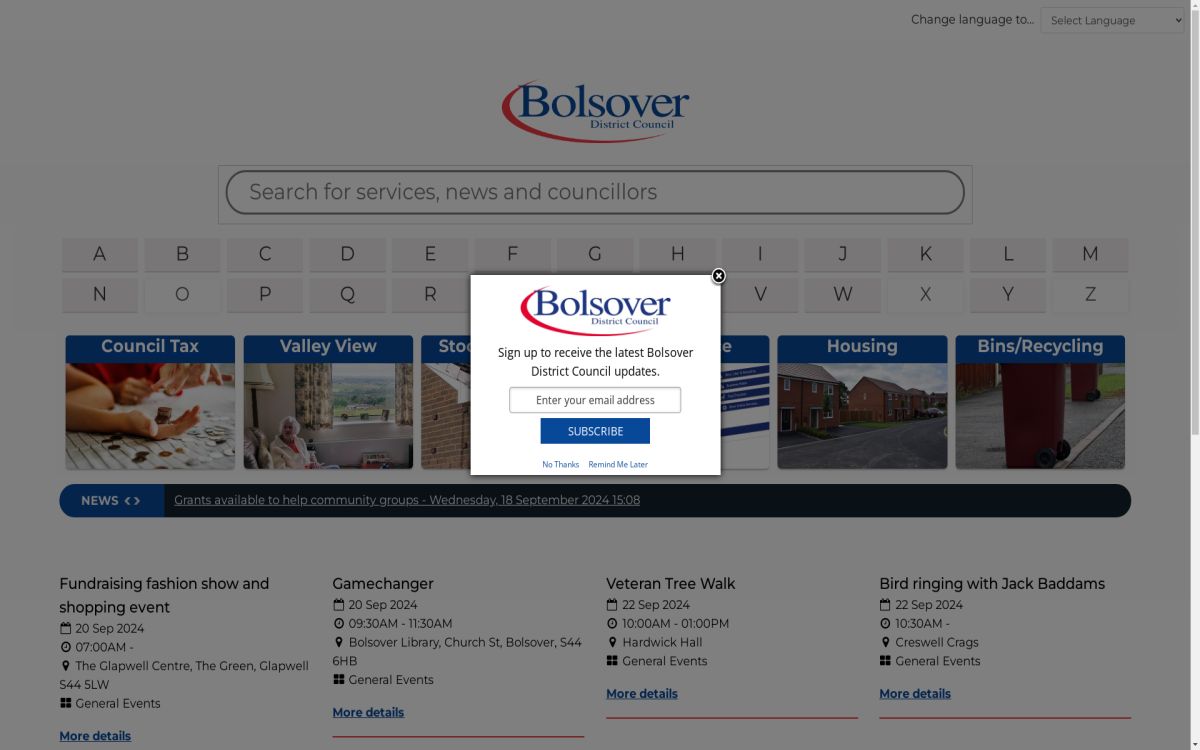 https://www.bolsover.gov.uk