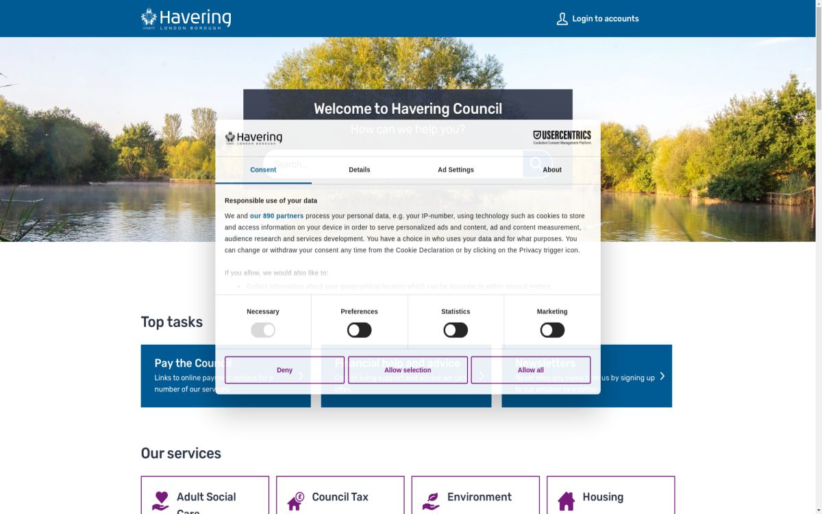 https://www.havering.gov.uk