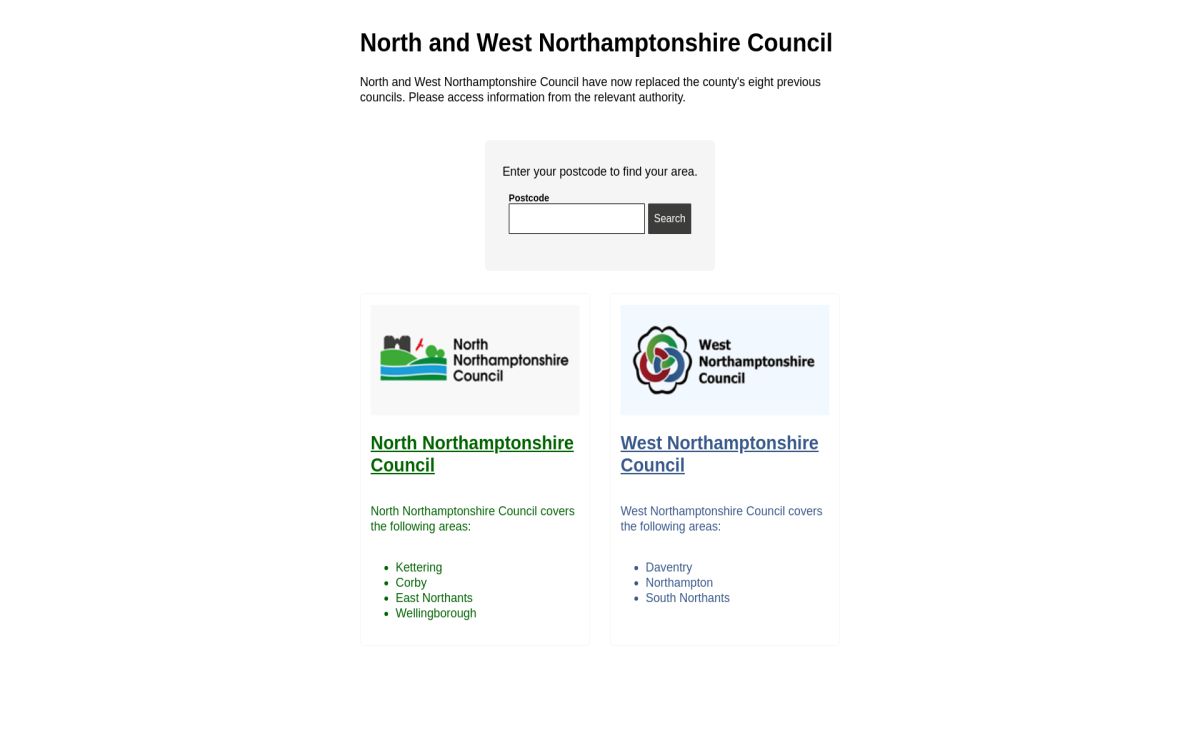 https://www.northamptonshire.gov.uk